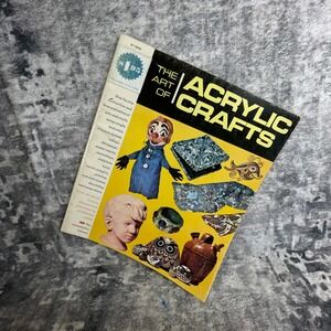 The Art of Acrylic Crafts Book Grumbacher Mixed Media DIY Guide